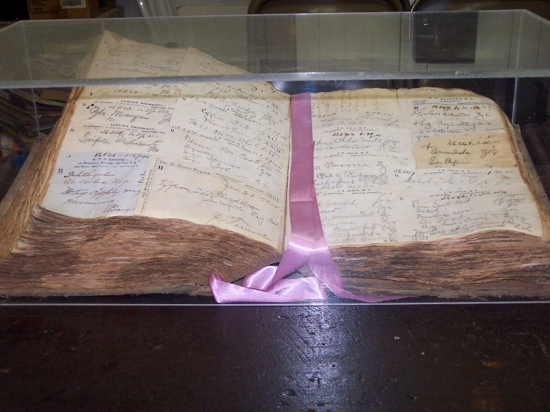 Vintage Pharmacy Book Display Exhibit